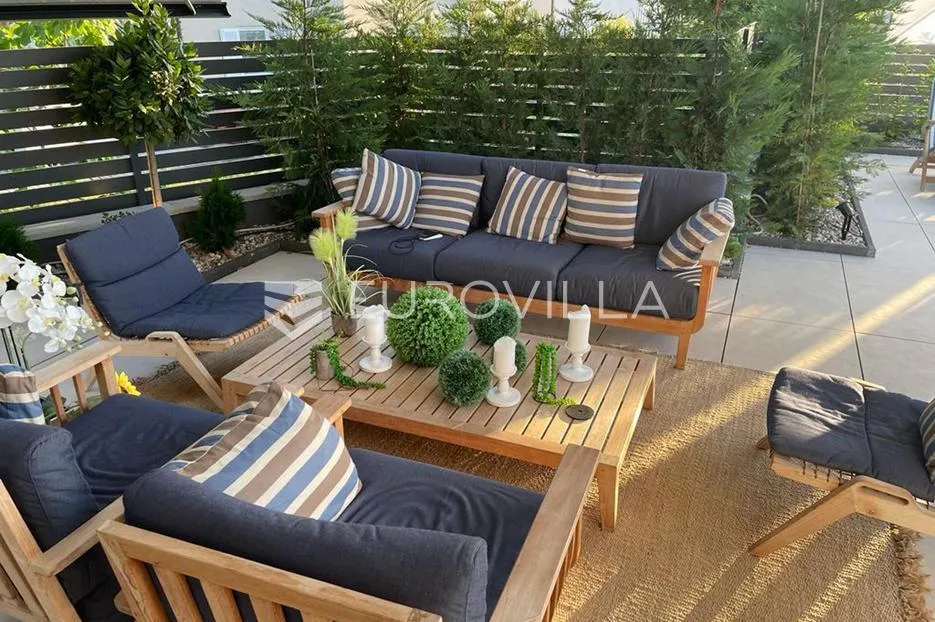 otok krk, malinska, luksuzna kuća s bazenom nkp 180m2 - slika 3