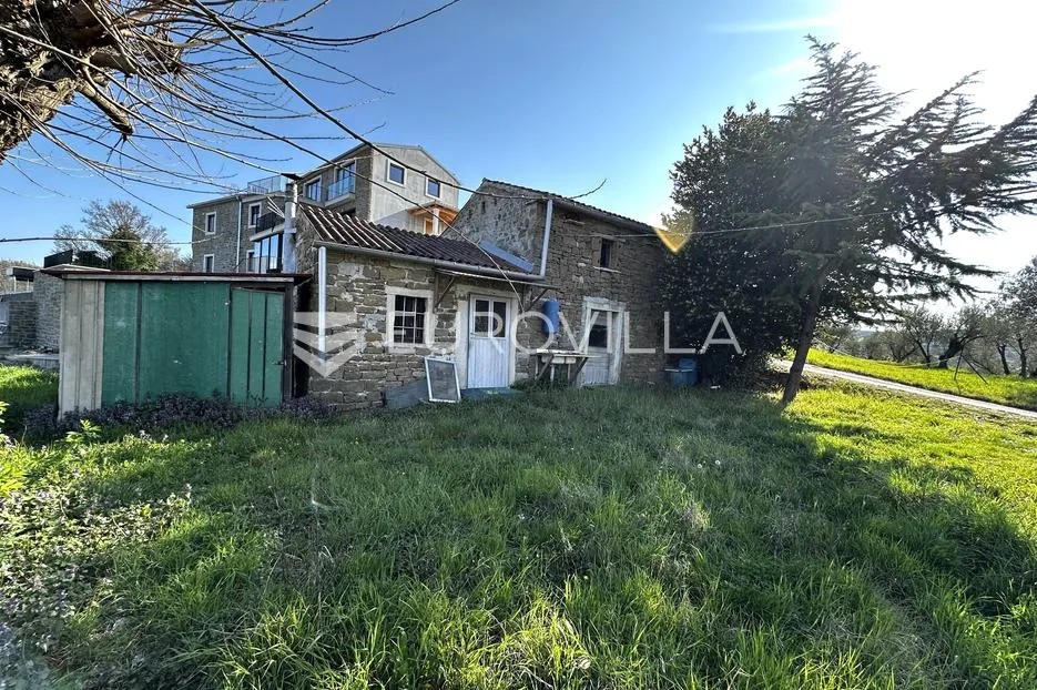 istra, momjan, autentična kamena kuća s projektom i pogledom na more - slika 6
