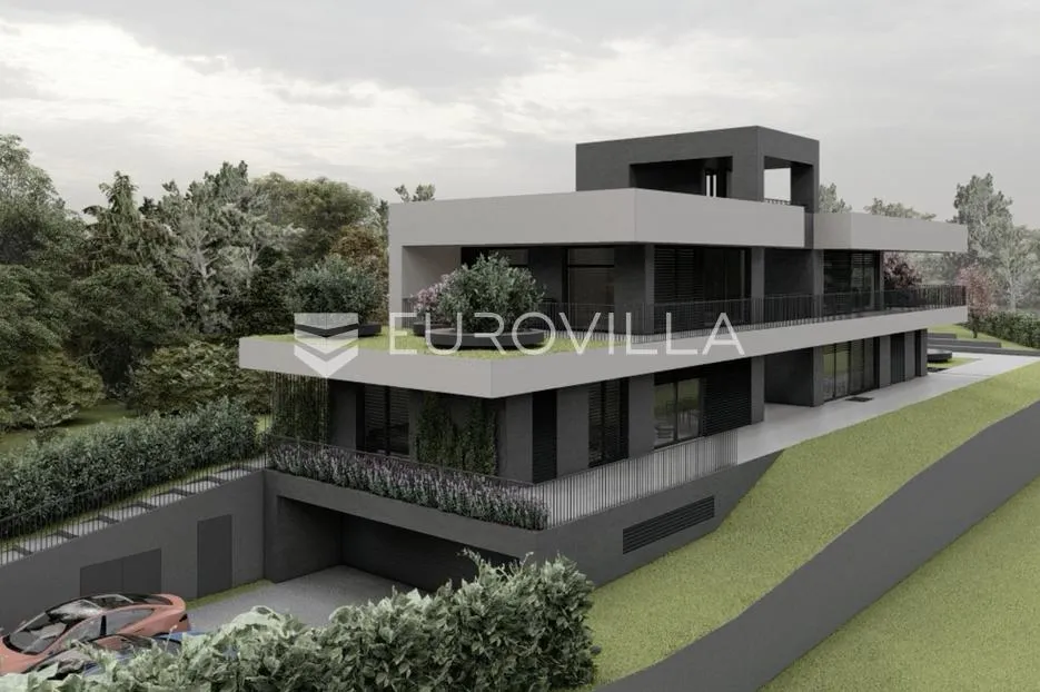 zagreb, gornja dubrava, prekrasna novoizgrađena vila roh bau 400m2 na zemljištu 2.405m2 - slika 6