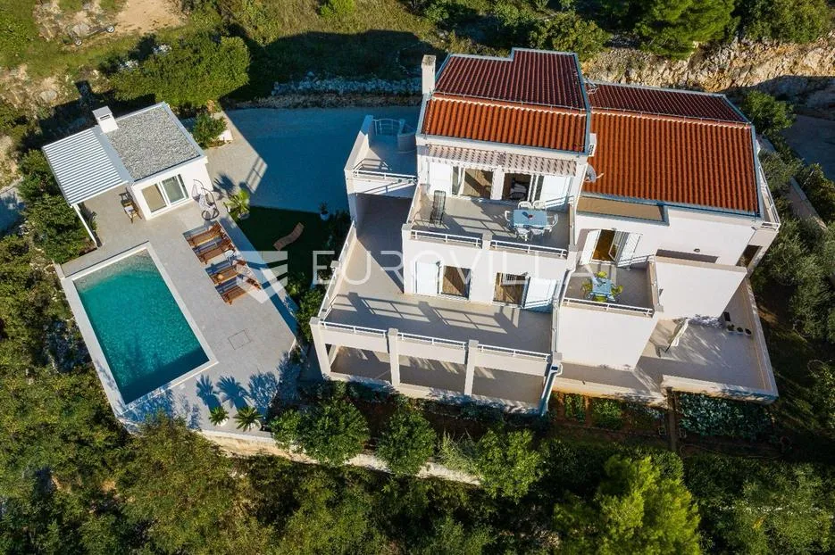 zadar, novigrad moderna vila s panoramskim pogledom na velebit i novigradsko more - slika 5