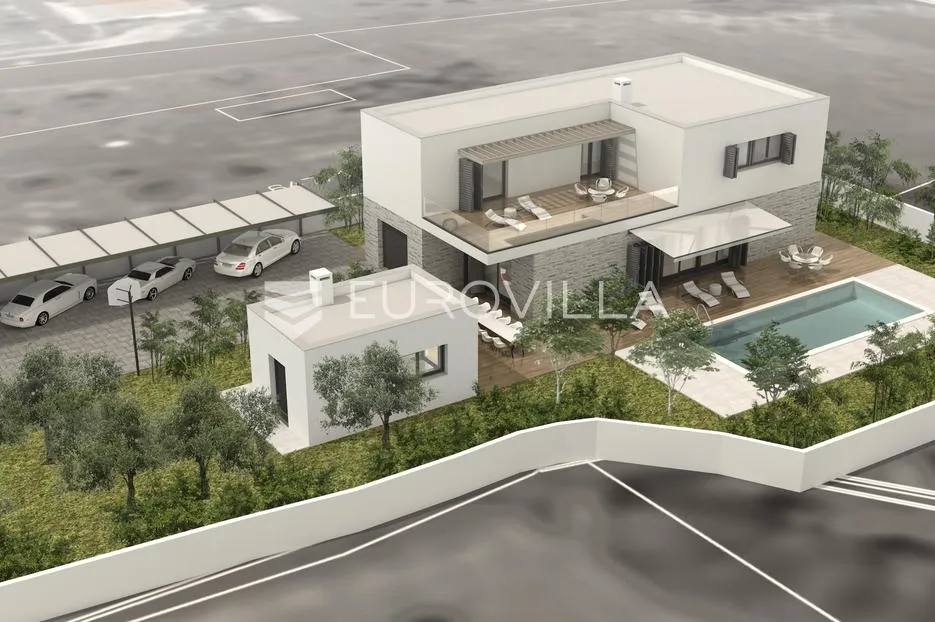 kaštel lukšić, obiteljska vila s bazenom u visokoj roh bau fazi - slika 22