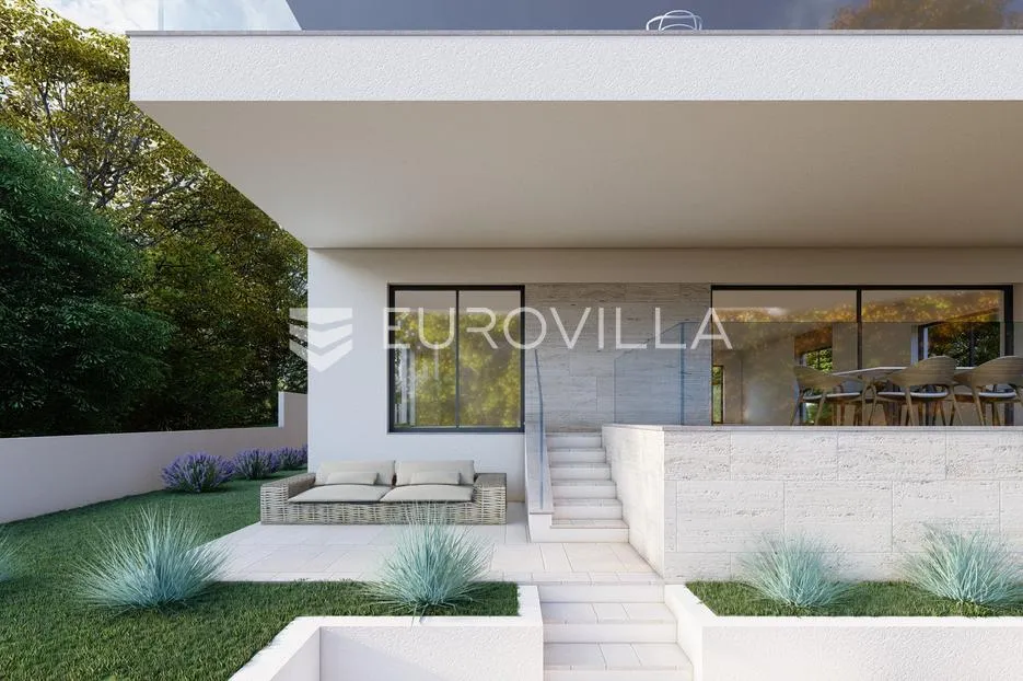 zadar, diklo, luksuzni prizemni stan s vrtom i bazenom, 325 m² korisne površine - slika 3