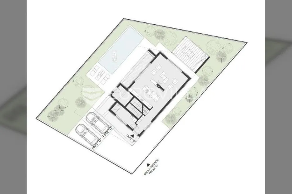 ližnjan, valtura moderna samostojeća kuća oznake d od 167 m² na uređenoj okućnici - slika 30