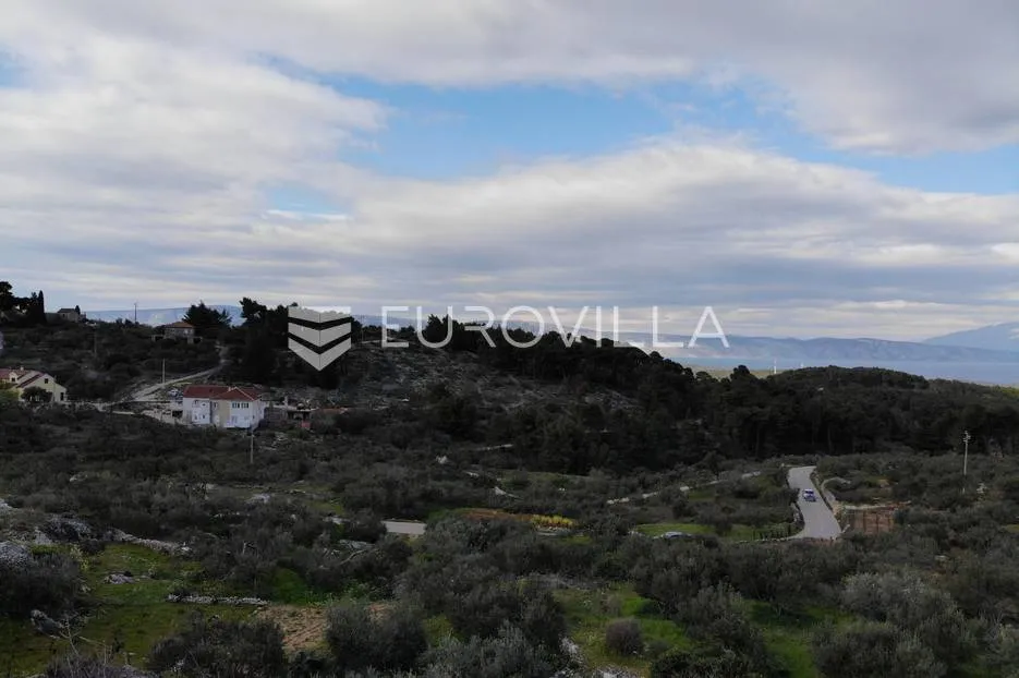 otok hvar, jelsa, atraktivno građevinsko zemljište 1081,50 m² s idejnim projektom - slika 14