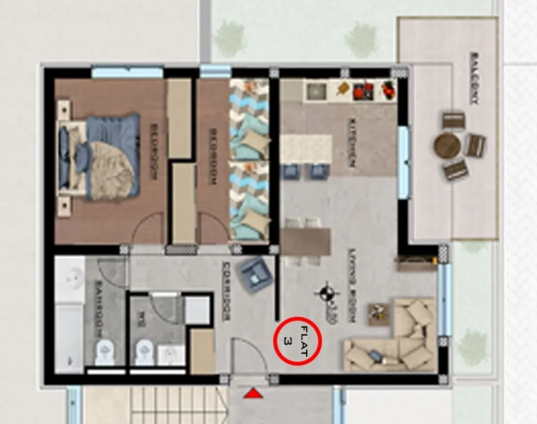 hvar, jelsa, dvosobni apartman na 1. katu - slika 20