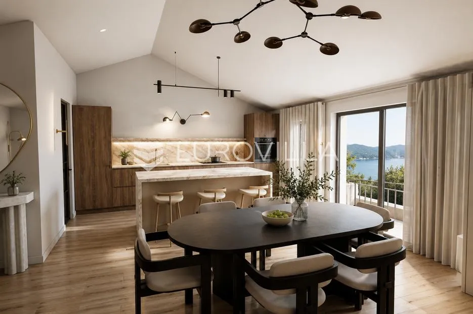 cres, melin, ekskluzivan stan 135 m², drugi red do mora - slika 5