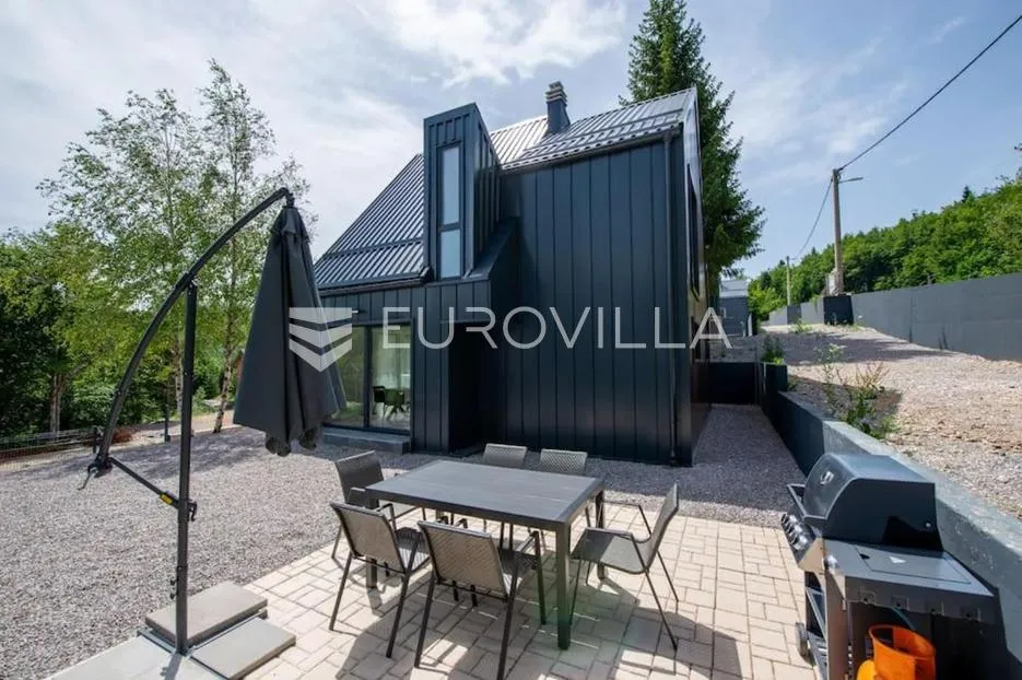 ravna gora, luksuzna kuća za odmor 98 m2, 4* kategorizacija, novogradnja - slika 10