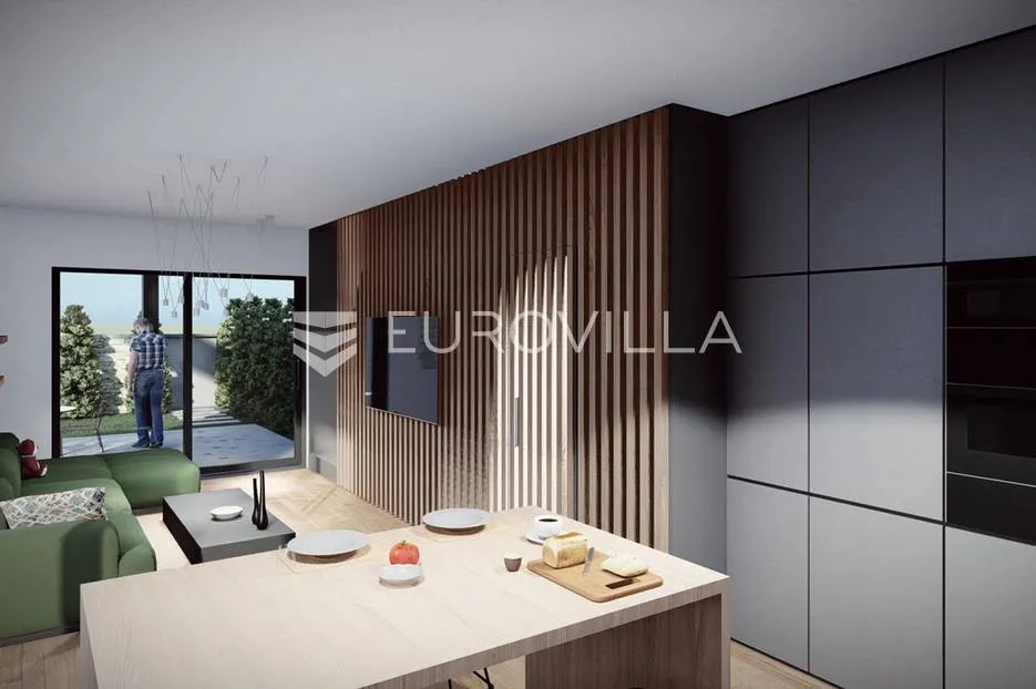poreč, kuća b3 u nizu 117 m2, moderan stambeni projekt, mogućnost bazena, pogled na more - slika 3
