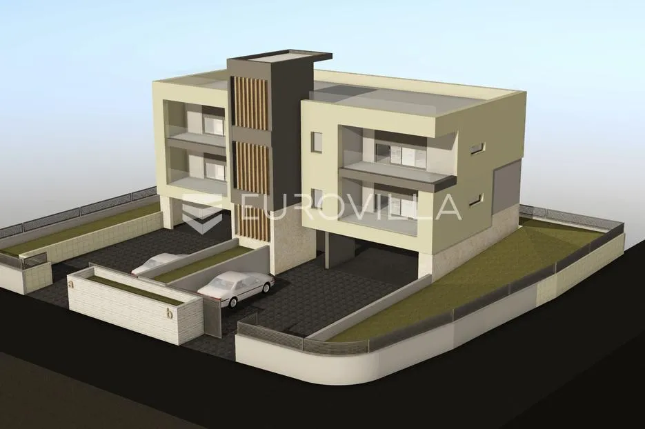 vodice, elegantan dvosoban stan s lođom u modernoj novogradnji - slika 3