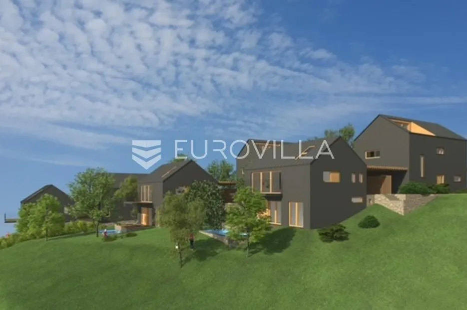 samobor, konšćica, građevinsko zemljište 2630 m2 s projektom za urbane vile - slika 4