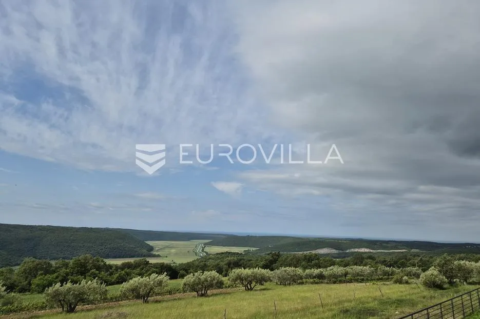 istra, grožnjan, vila s bazenom panoramskim pogledom - slika 33