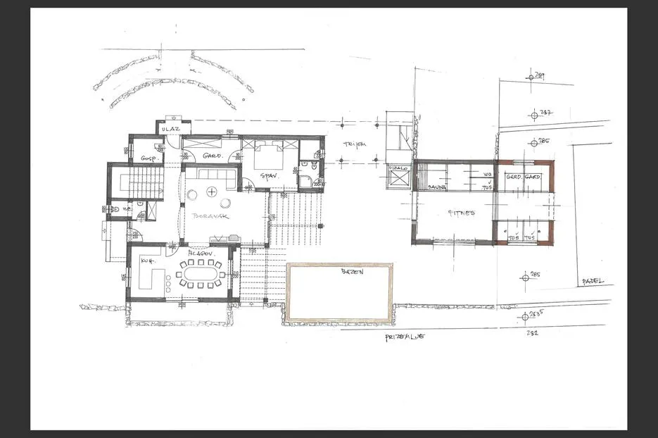 istra, grožnjan, građevinsko zemljište 1529m2 s idejnim projektom za gradnju vile s infinity bazenom - slika 10