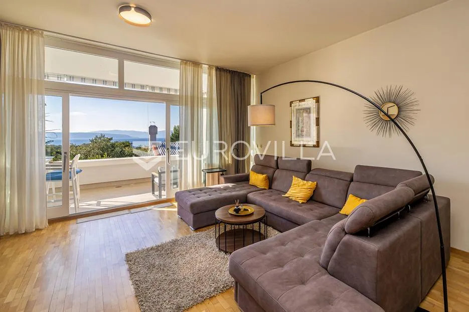 otok krk, njivice, prekrasna kuća 280 m² s pogledom na more i garažom - slika 6