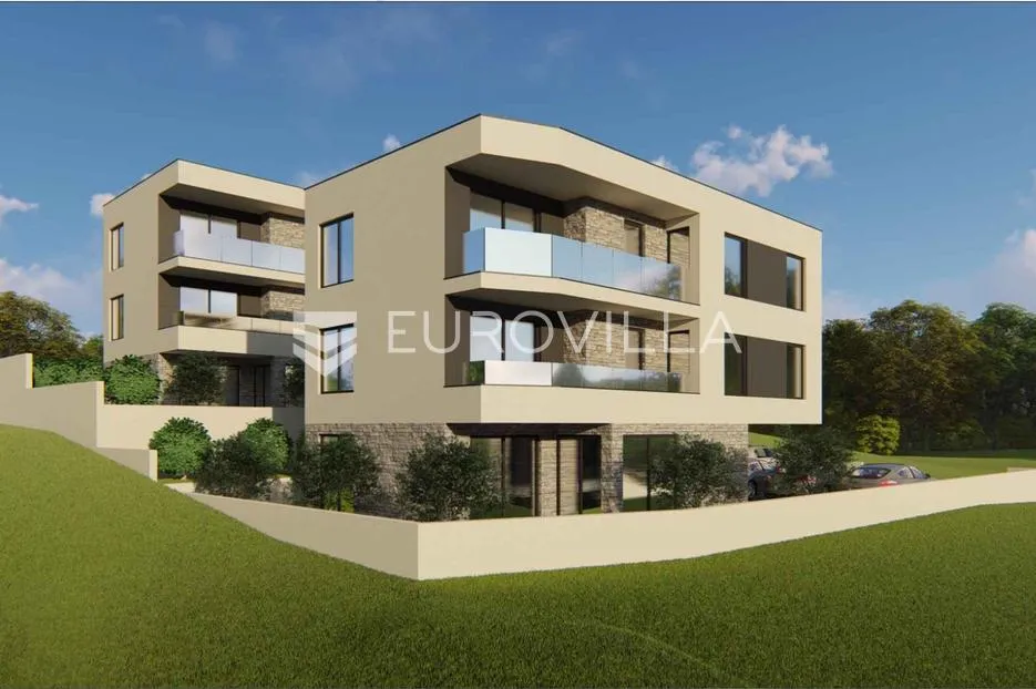 pula, pješčana uvala, četverosobni stan novogradnje 2. kat, 95.50 m², 450 m od mora - slika 8