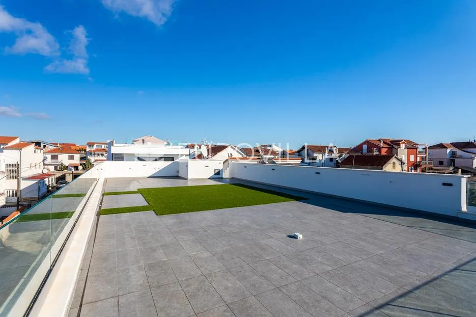 vodice, novogradnja, penthouse s krovnom terasom i pogledom na more, 137,93 m² - slika 18