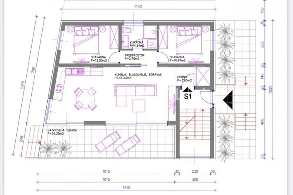 istra, medulin, atraktivno građevinsko zemljište 500 m2 u blizini plaža za prizemlje+ 2 kata - slika 3
