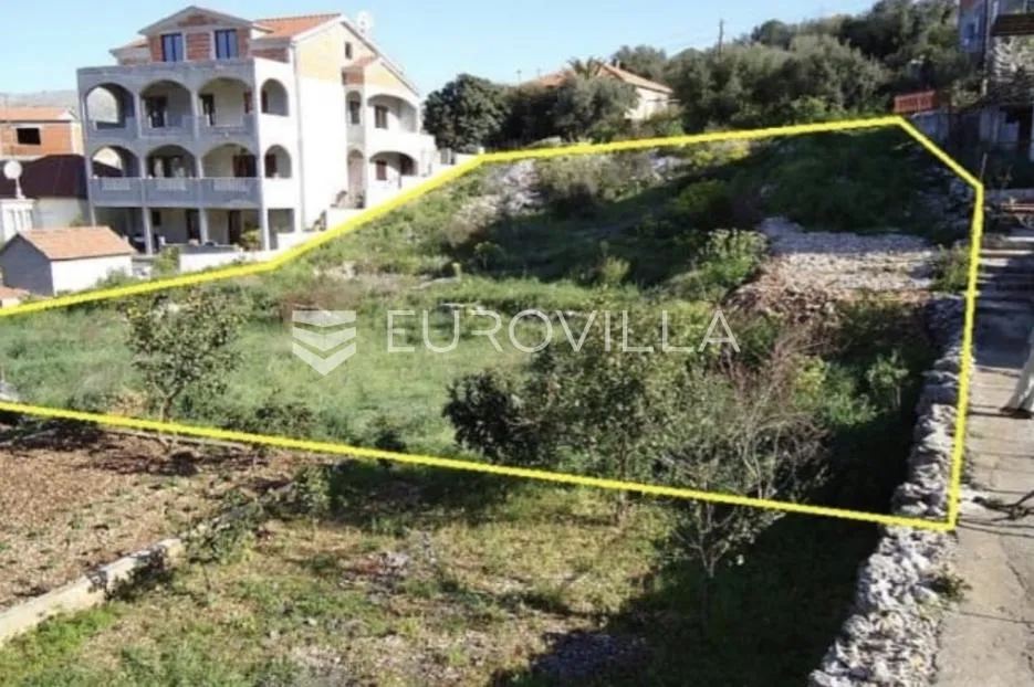 trogir, čiovo, građevinsko zemljište s pogledom na grad - slika 3