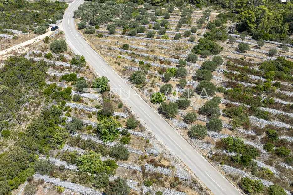 otok korčula, vela luka, poljoprivredno zemljište sa pogledom na more - slika 3