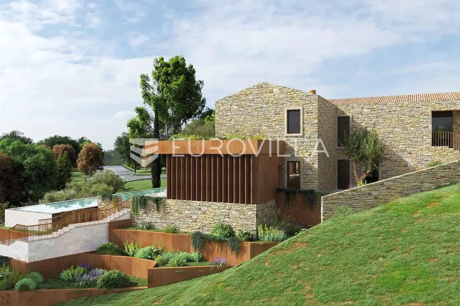 istra, motovun, građevinsko zemljište 2181m2 s idejnim projektom - slika 10