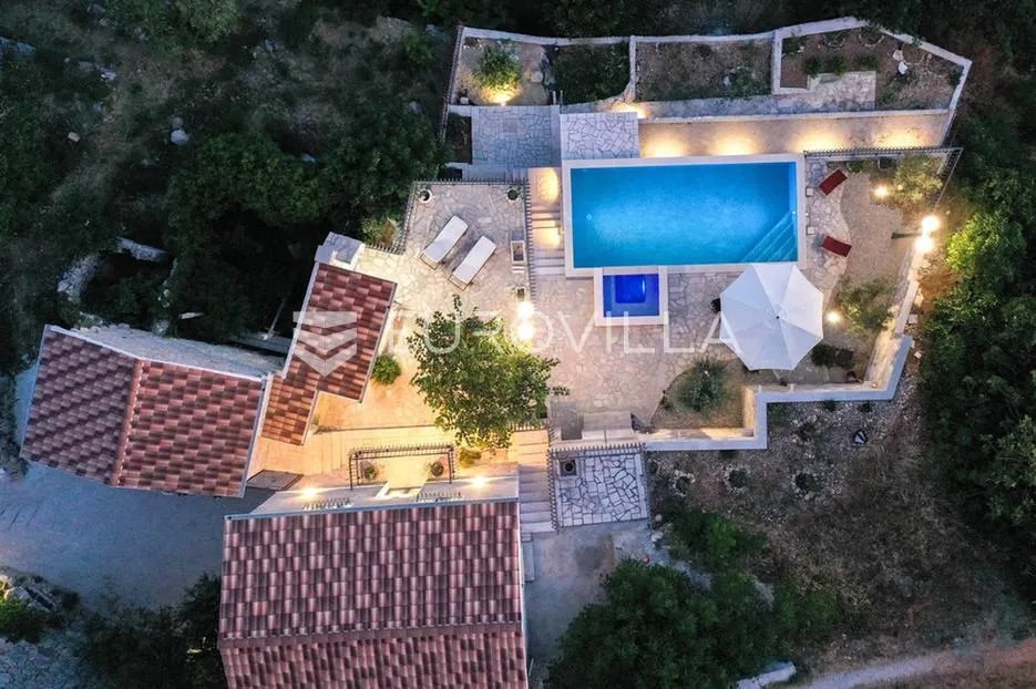 omiš, čelina - kamena kuća s panoramskim pogledom - slika 9