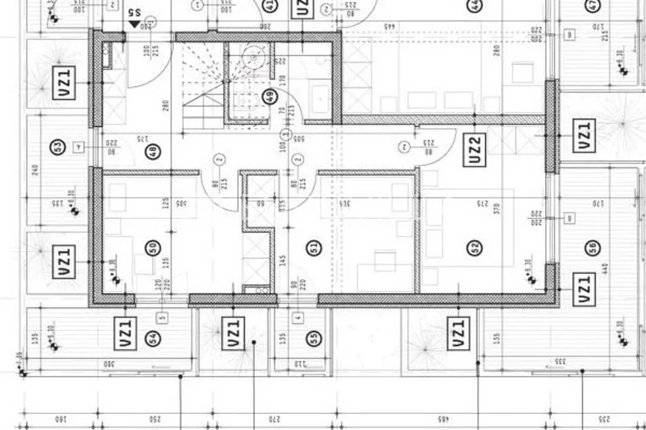 split, žnjan dvoetažni penthouse 174,7 m² s pogledom na more, garažom i ostavom - slika 4