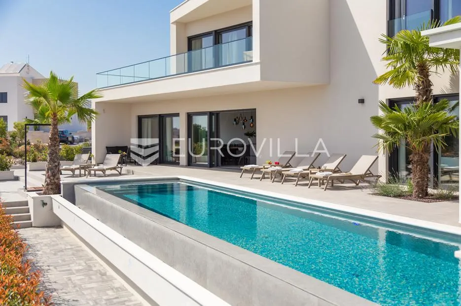 vodice, moderna vila s bazenom i pogledom na more, 332,92 m² - slika 58