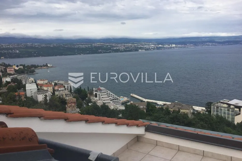 opatija, četverosobni dvoetažni penthouse s panoramskim pogledom na more - slika 11