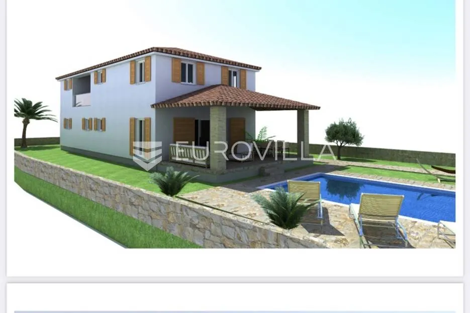 istra, barban - građevinsko zemljište s projektom i dozvolom, 784 m2 - slika 3