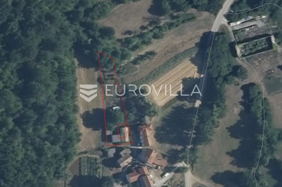 istra, zrenj, stara kamena kuća s građevinskim zemljištem 1190m2 - slika 5
