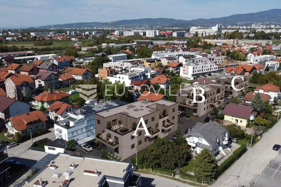 zagreb, sveta klara, klara living, trosoban stan 71,25 m², vrt, novogradnja - slika 5