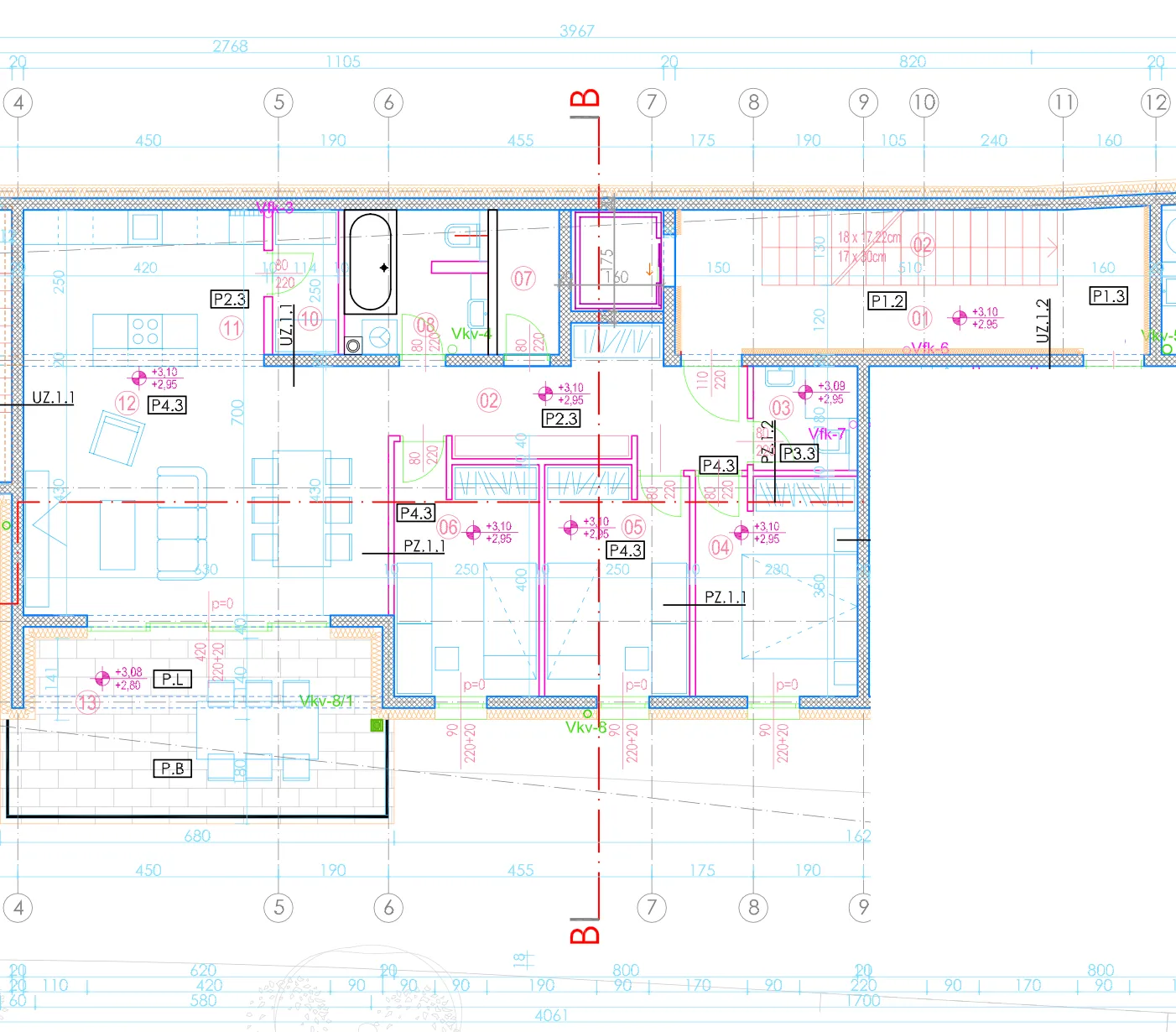 varaždin, centar, novogradnja, stan na izvrsnoj lokaciji površine 109,93 m² - slika 5