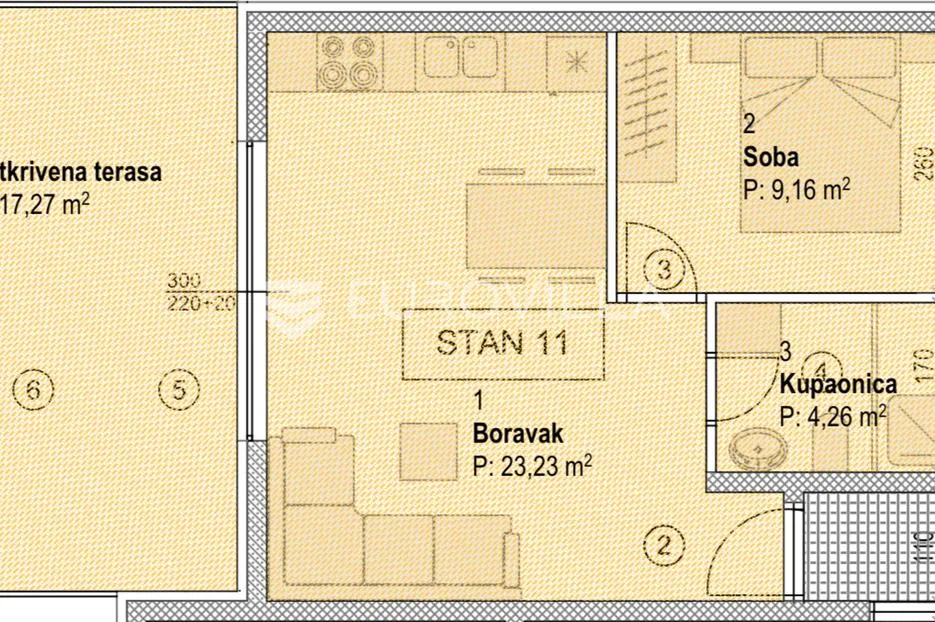 pag, povljana, jednosoban stan u novogradnji, s11 - slika 4