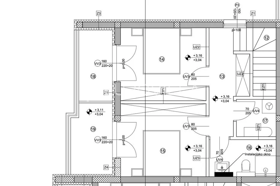 vodice, prostran dvosoban stan, 115,56 m² - slika 16