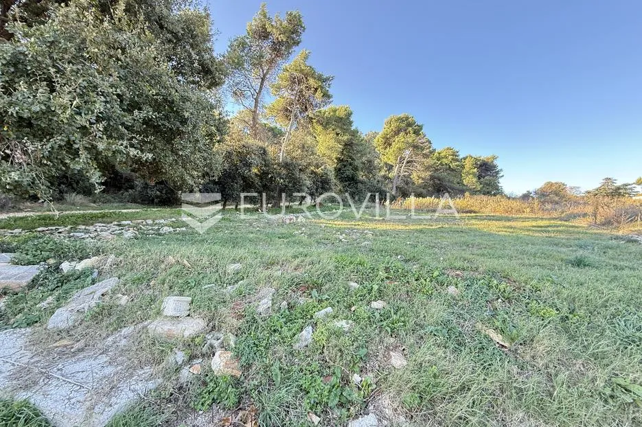 istra, ližnjan, građevinsko zemljište 523 m², pravomoćna dozvola za vilu 523 m², pogled na more - slika 4