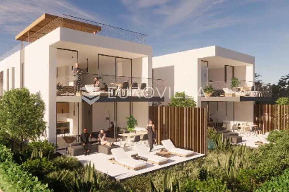 ugljan, ugljan luksuzni dvosobni apartman s vrtom prvi red do mora 100 m² - slika 6