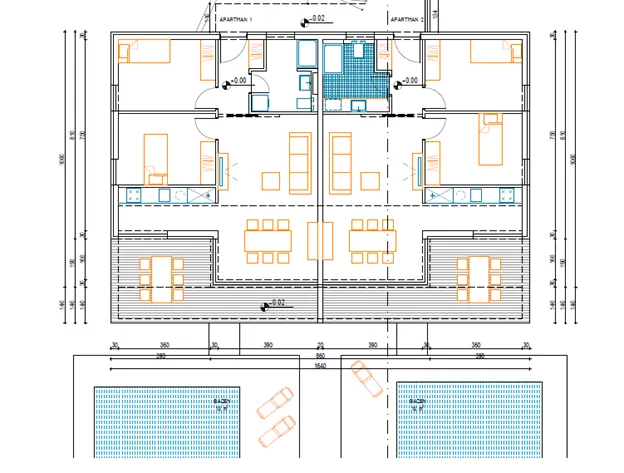 zadar pag trosoban apartman na 1.katu - slika 7