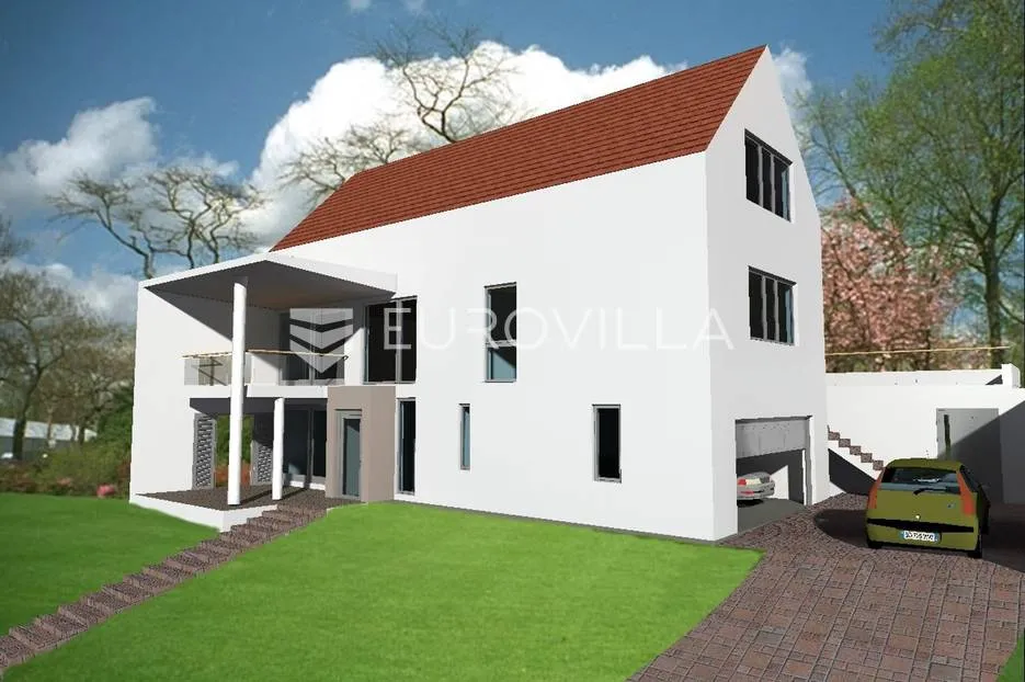 sveta nedelja, srebrnjak, roh bau vila nkp 400 m2 na zemljištu 4852 m2 - slika 36