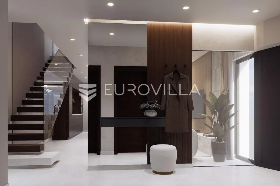 vodice, građevinsko zemljište 468 m², s projektom i dozvolm za vilu - slika 10