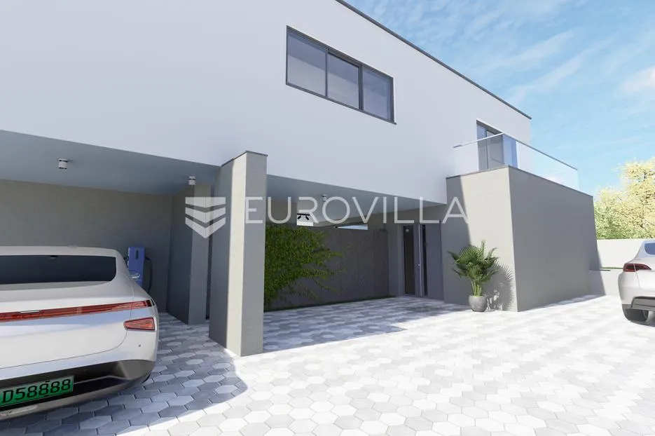 kaštel novi, moderna vila u izgradnji s bazenom i pogledom na more - slika 6