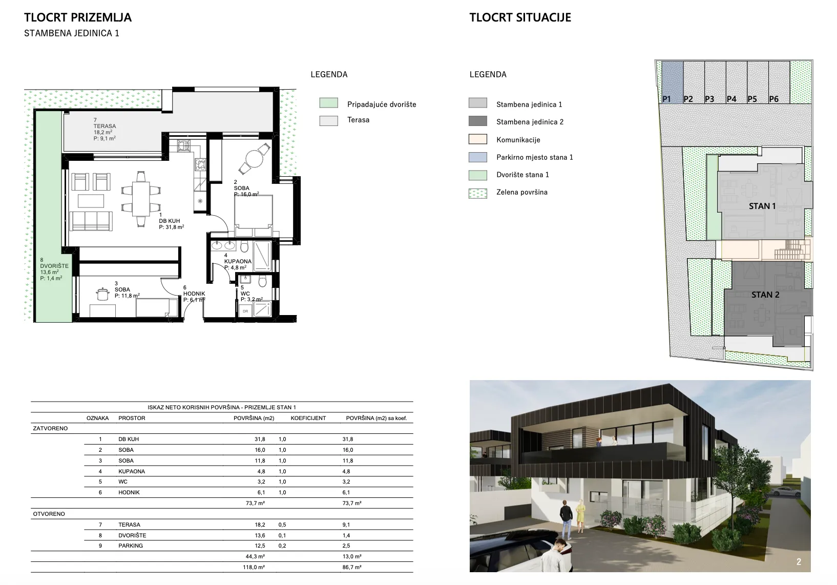 varaždin, koprivnička luksuzan trosoban stan površine 86,70 m², novogradnja - slika 5