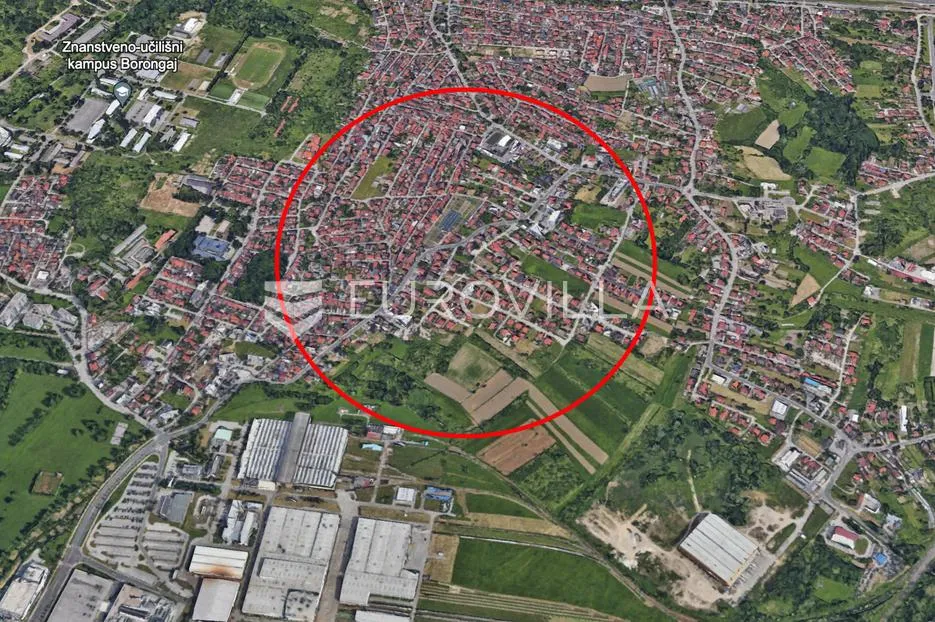Zagreb, Donja Dubrava, atraktivno građevinsko zemljište 900 m², rohbau objekt 550 m²