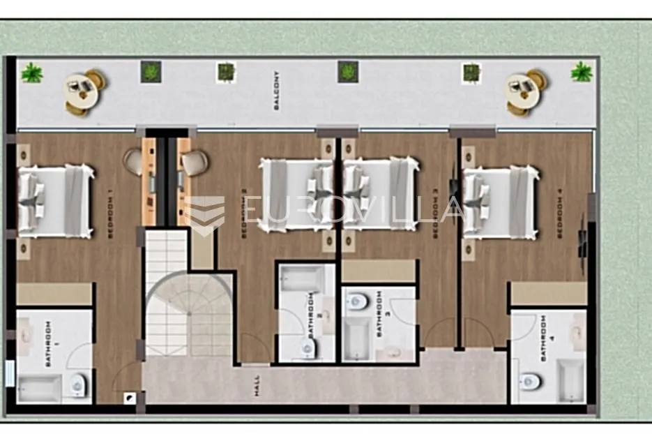 split, kaštel sućurac, v10 – dvojna luksuzna vila s pogledom na more - slika 37