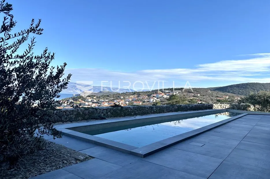 otok krk, vrbnik, luksuzna villa s bazenom - slika 3