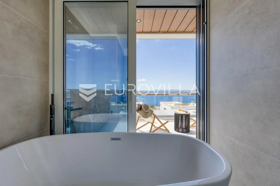 crikvenica, luksuzna vila, kuća, 280 m², okućnica 526 m², pogled na more - slika 13