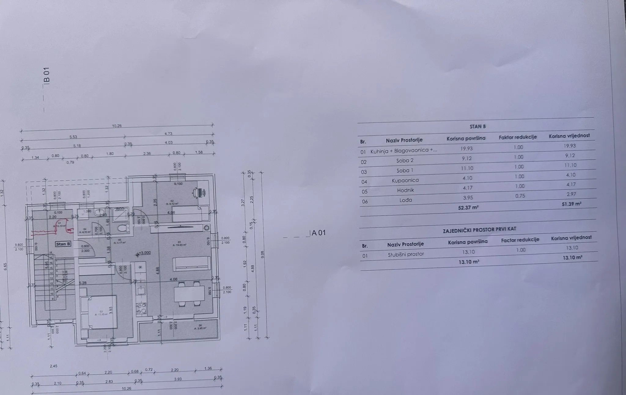 istra, pula, dvosoban stan, parking - slika 16
