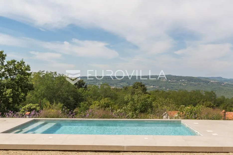 istra, labin, šumber, unikatna samostojeća villa na velikoj okućnici s pogledom - slika 4