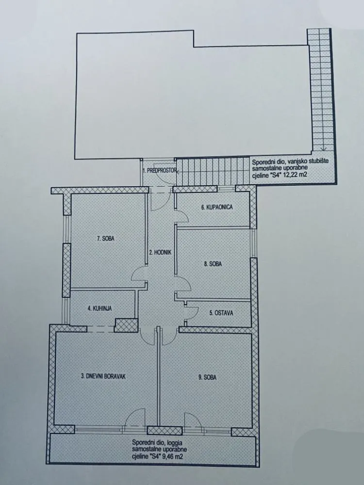 kaštel stari, trosoban stan na odličnoj lokaciji - slika 10