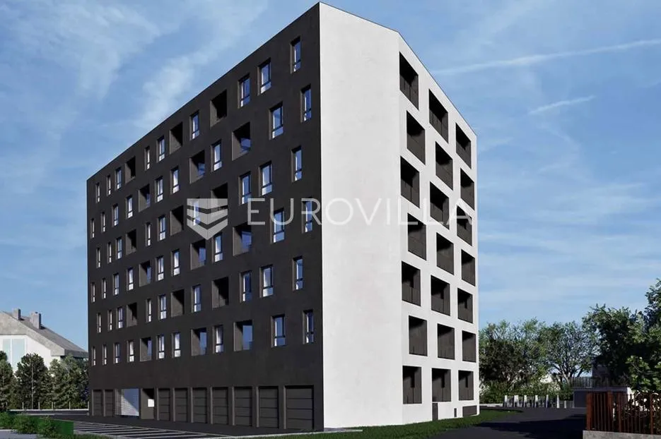 zagreb, vrapče, novogradnja, dvosoban stan na trećem katu s loggiom, 50,66 m² - slika 1