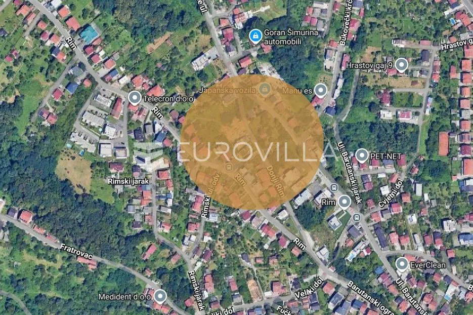 Zagreb Maksimir građevinsko zemljište 505m2 s postojećim objektima