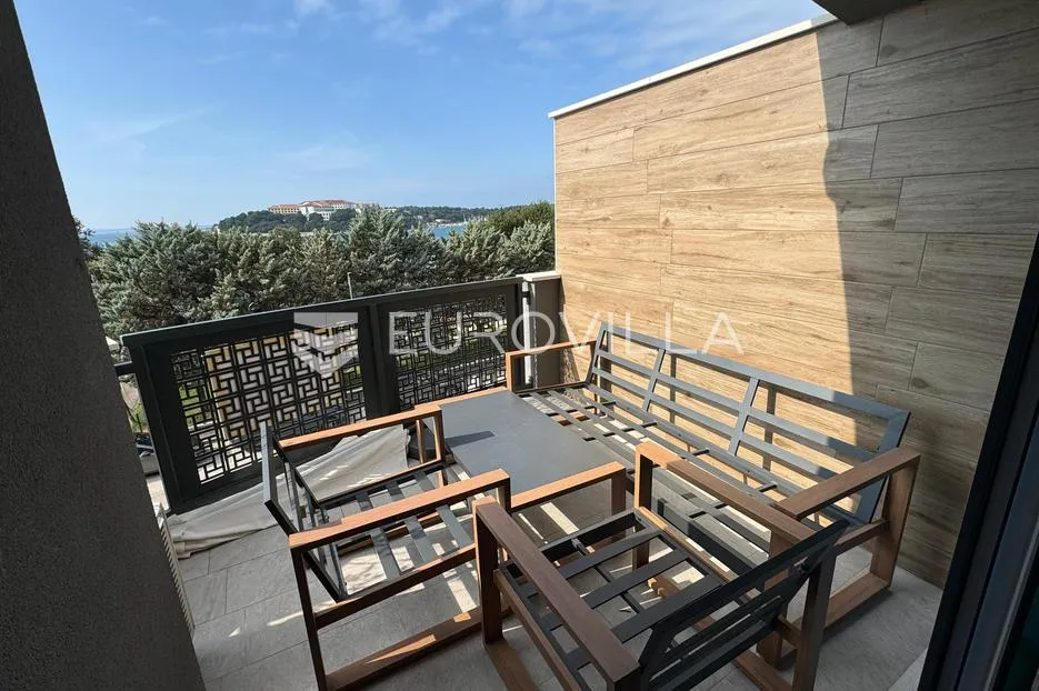 istra, pula, pješčana uvala, dvosoban stan s pogledom na more, garaža, 115,64 m² - slika 7
